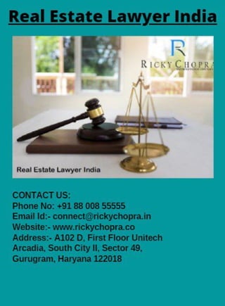 Real Estate Lawyer India