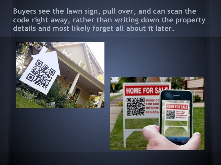 Real estate marketing with QR Codes