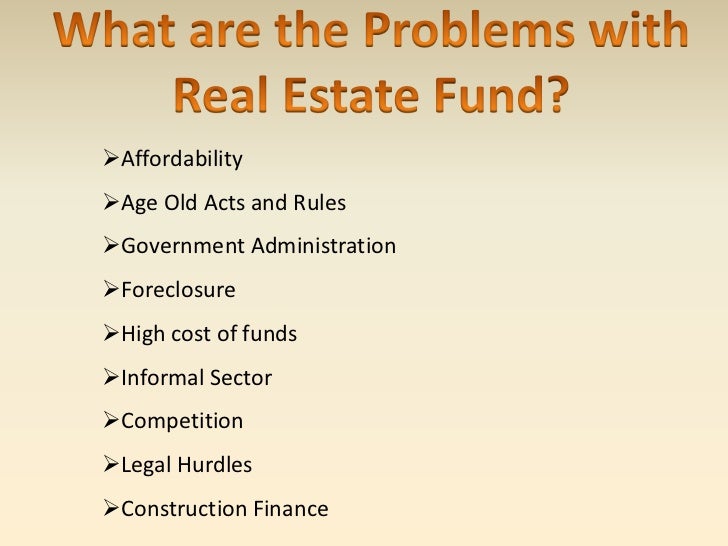 Real estate mutual funds