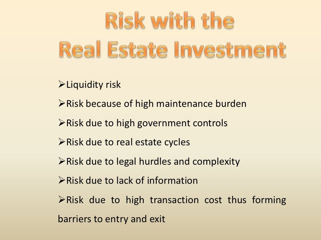 Real estate mutual funds