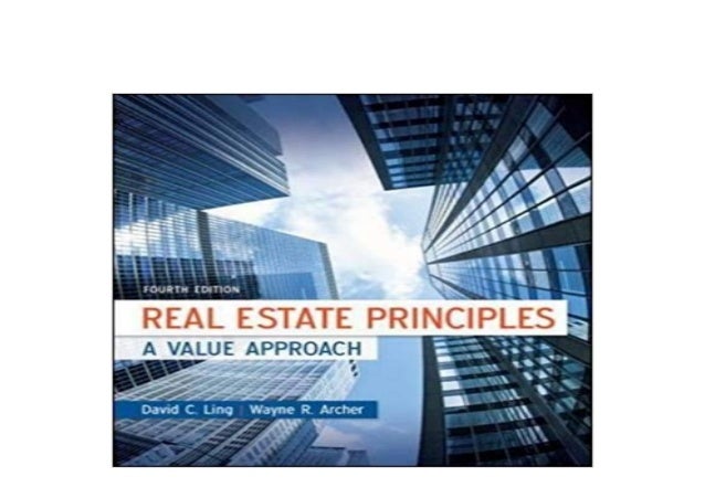 BOOK_AUDIOBOOK LIBRARY Real Estate Principles A Value Approach Mcgraw…