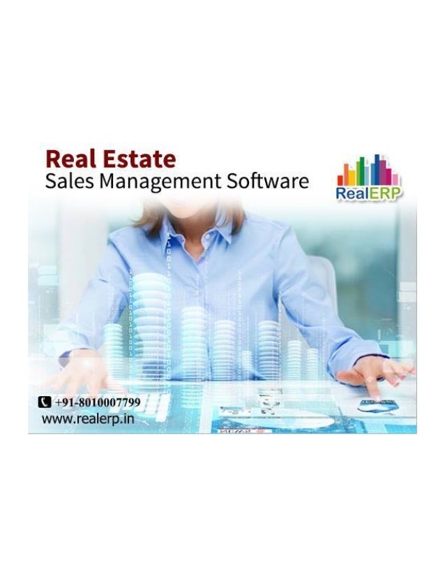 Real estate sales management software