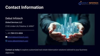 Real Estate Tokenization Platform: Digital Asset Management Guide | PDF
