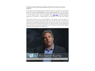 Rick Kurtz | Real Estate Trainer and Motivational Speaker