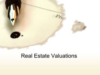 Real estate valuations | PPT
