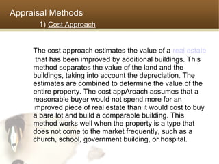 Real estate valuations | PPT