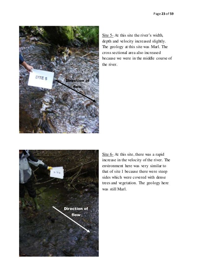 River discharge unit picture