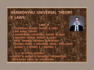 Realharmonyhu  universal  theory  laws 9