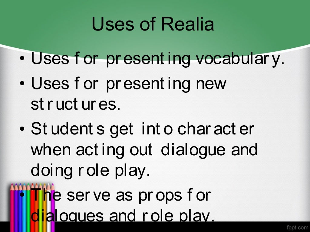 Realia library image