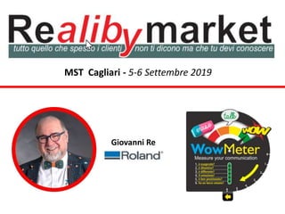MST Cagliari - 5-6 Settembre 2019
Giovanni Re
 