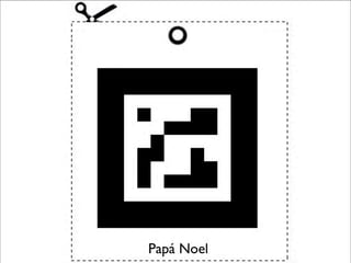 Realidad Aumentada con ChristmasAR para junaio