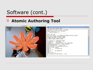 Software (cont.)
 Atomic Authoring Tool
 