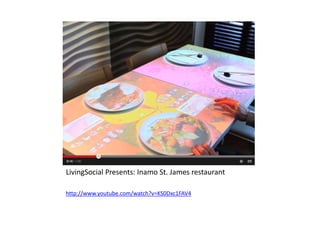 LivingSocial Presents: Inamo St. James restaurant
http://www.youtube.com/watch?v=KS0Dxc1FAV4
 
