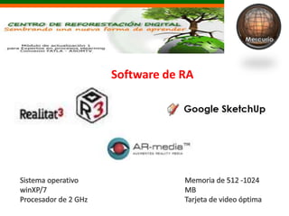 Software de RA
 