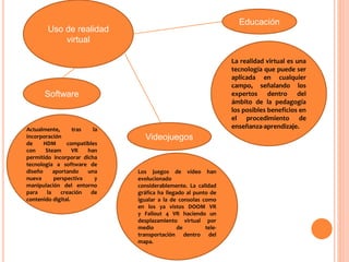 Realidad virtual PPT