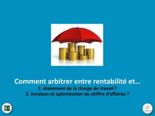 Les alertes
clients
Fluidité, gain de productivité, ponctualité !

J-8

Envoi d’un e-mail
automatique au
client pour lui
réclamer pièces et
infos comptables

J-2

Intervention du
collaborateur
en charge du
dossier

J

Date butoir de
la tâche
respectée

 