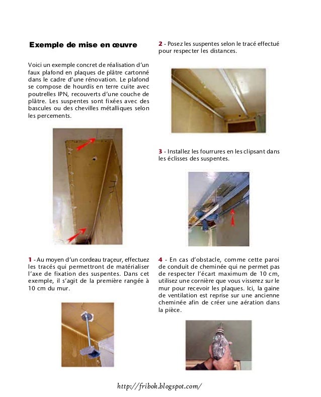 Realiser Un Faux Plafond Realiser Un Faux Plafond