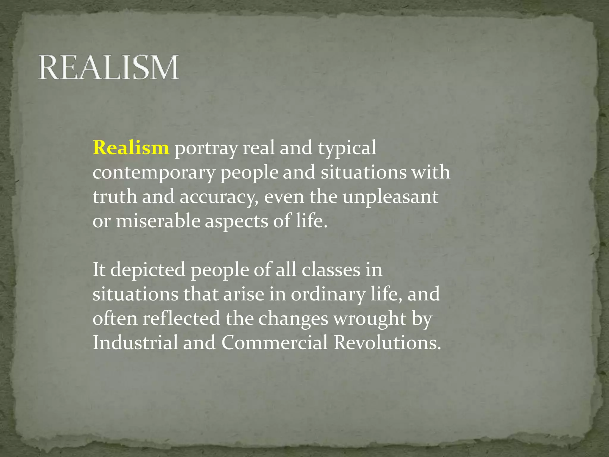 Realism | PPT