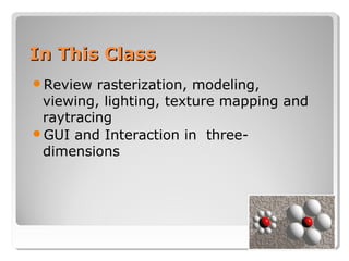 Realism in Computer Graphics | PPT