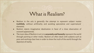 The Truth in Art: An Exploration of Realism | PDF | Modern Art | Fine Art