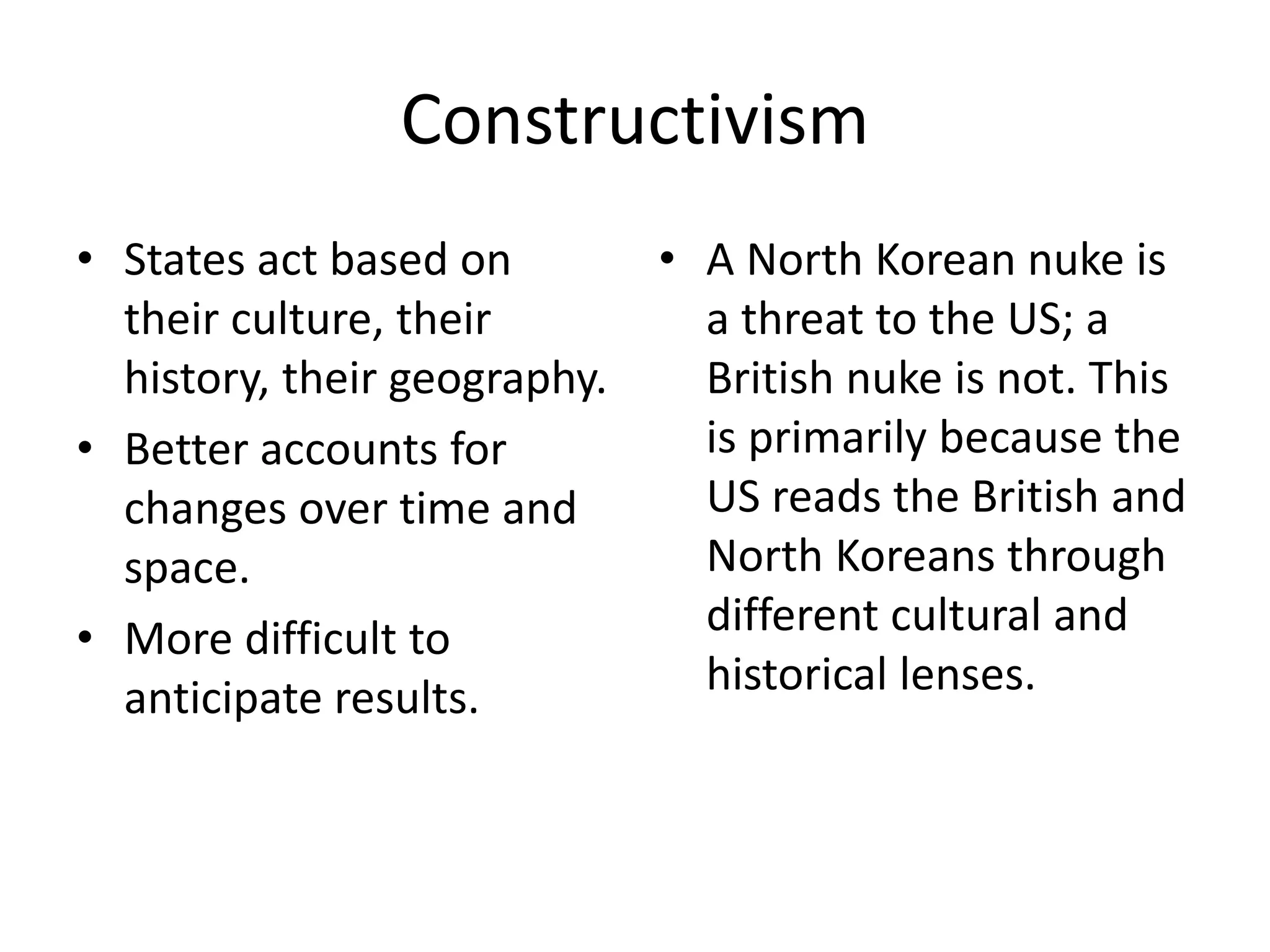 Realism And Liberalism Pptx