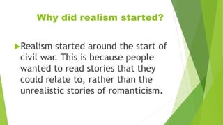 Realism [autosaved] | PPTX