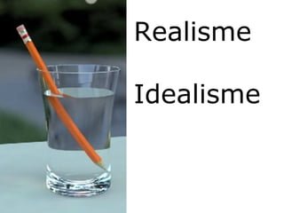 Realisme
Idealisme
 