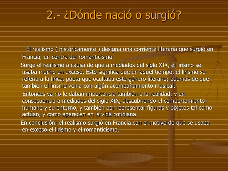 Realismo