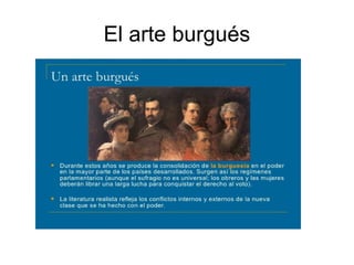 El arte burgués
 