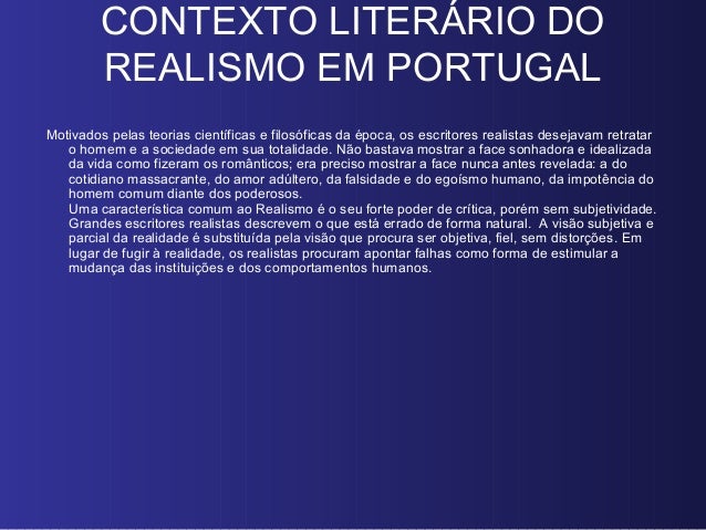 Realismo em Portugal
