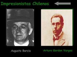 Impresionistas Chilenos Augusto Barcia Arturo Gordon Vargas   