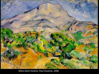 Mont-Saint Victoire, Paul Cezanne, 1906
 