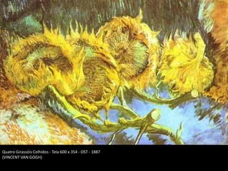 Quatro Girassóis Colhidos - Tela 600 x 354 - OST - 1887
(VINCENT VAN GOGH)
 