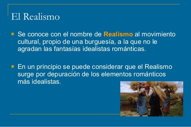 Realismo literario español