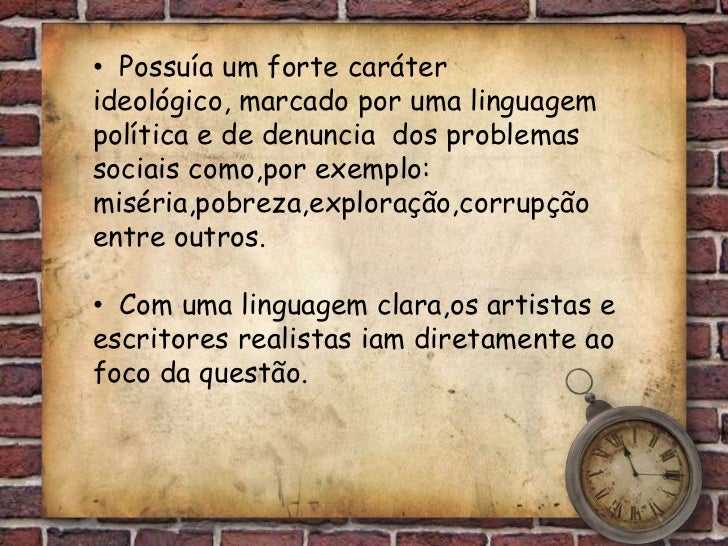 Considera Se Iniciado O Movimento Realista No Brasil Quando