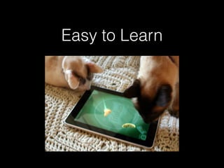 Easy to Learn
 