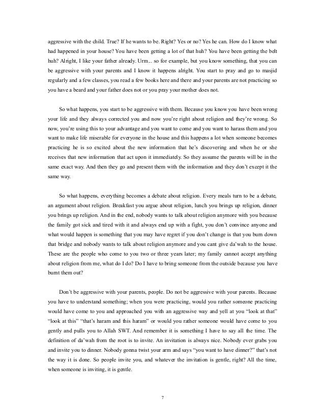 Islamic Speech Review Shayk Kamal El Mekki