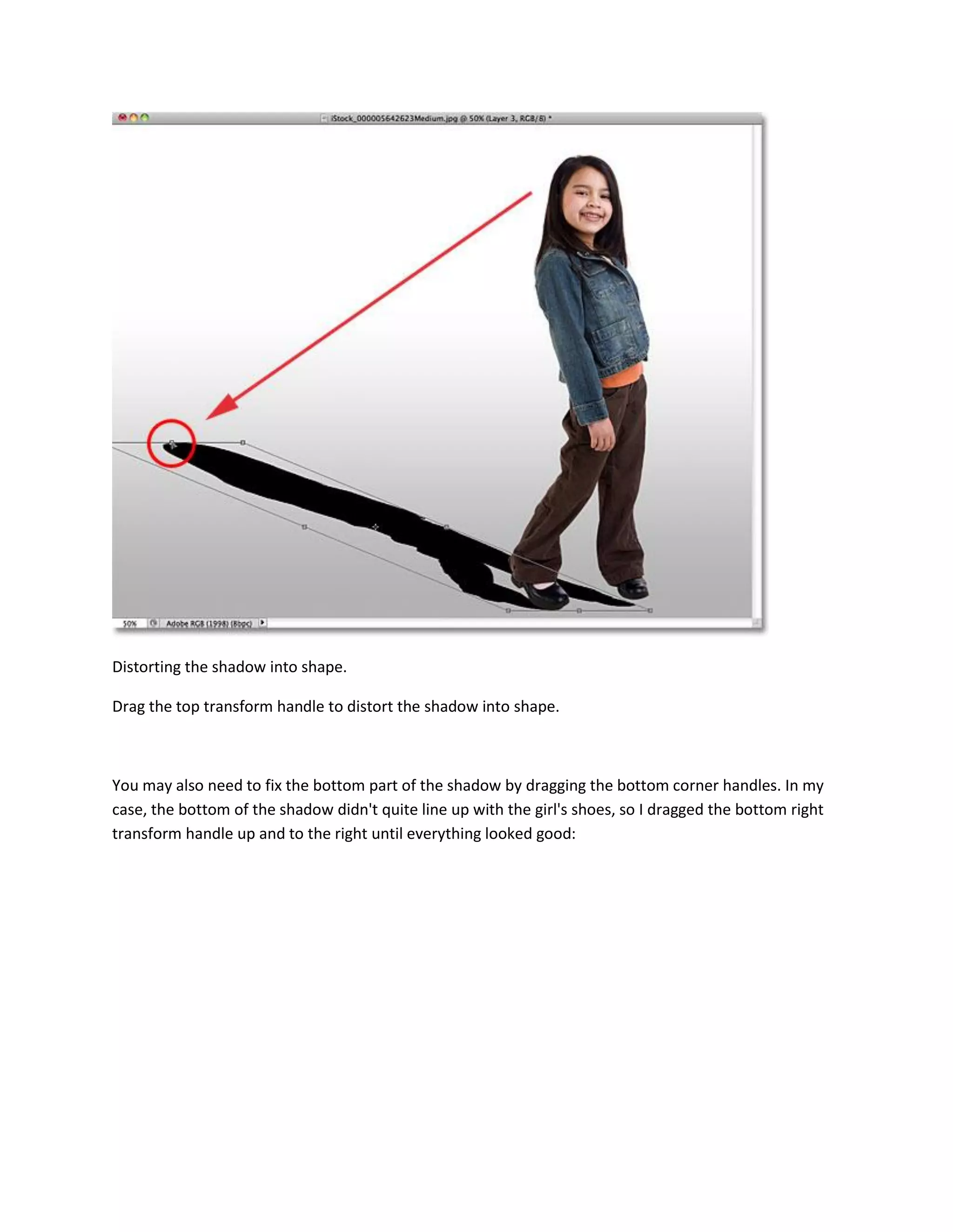 Realistic Cast Shadow Effect In Photoshop PDF Realistic Cast Shadow Effect In Photoshop PDF
