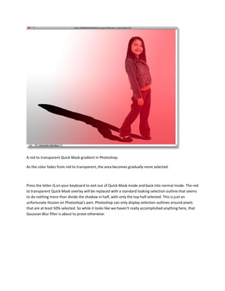 Realistic cast shadow effect in photoshop | PDF