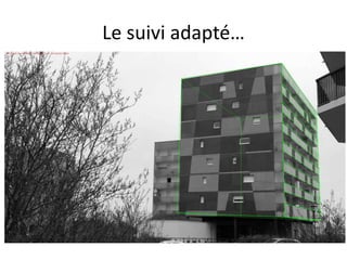 Le suivi adapté…
 