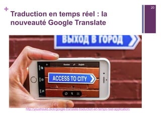 +
La réalité augmentée au quotidien
https://youtu.be/p3QgigeSE1s
Dessinner en 3D Jouer avec ses céréales
https://vimeo.com/85099068
20
 