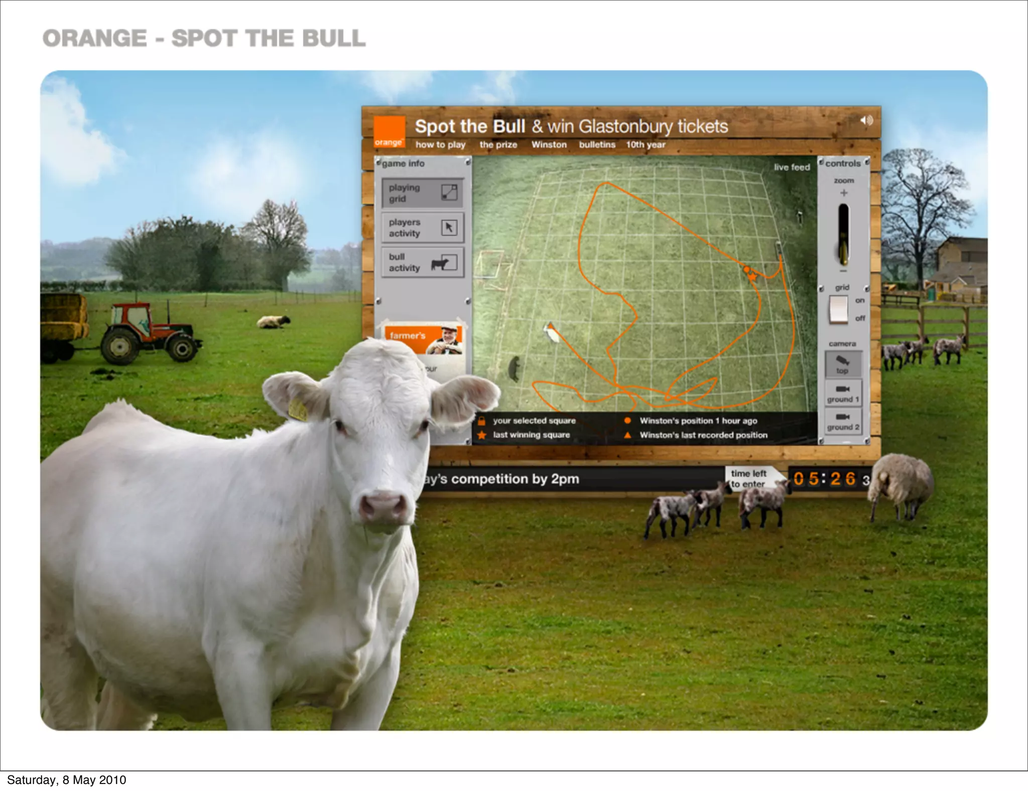 Saturday, 8 May 2010
 