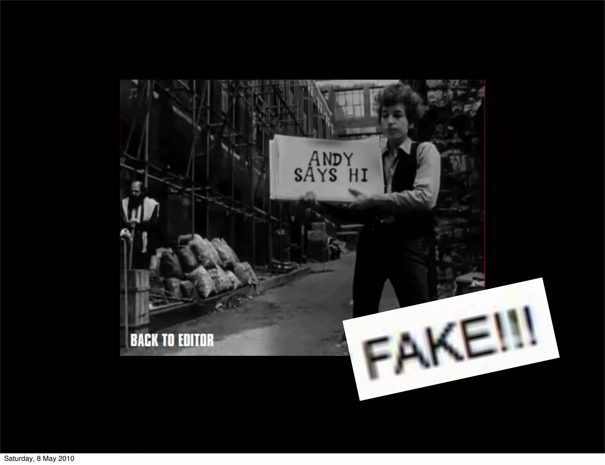 Saturday, 8 May 2010
 