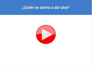 Se formula el siguiente interrogante
Quién se anima a dar pley
Se presenta el enlace a la Intro del taller Pódcast
Fin de diapositiva 3
 
