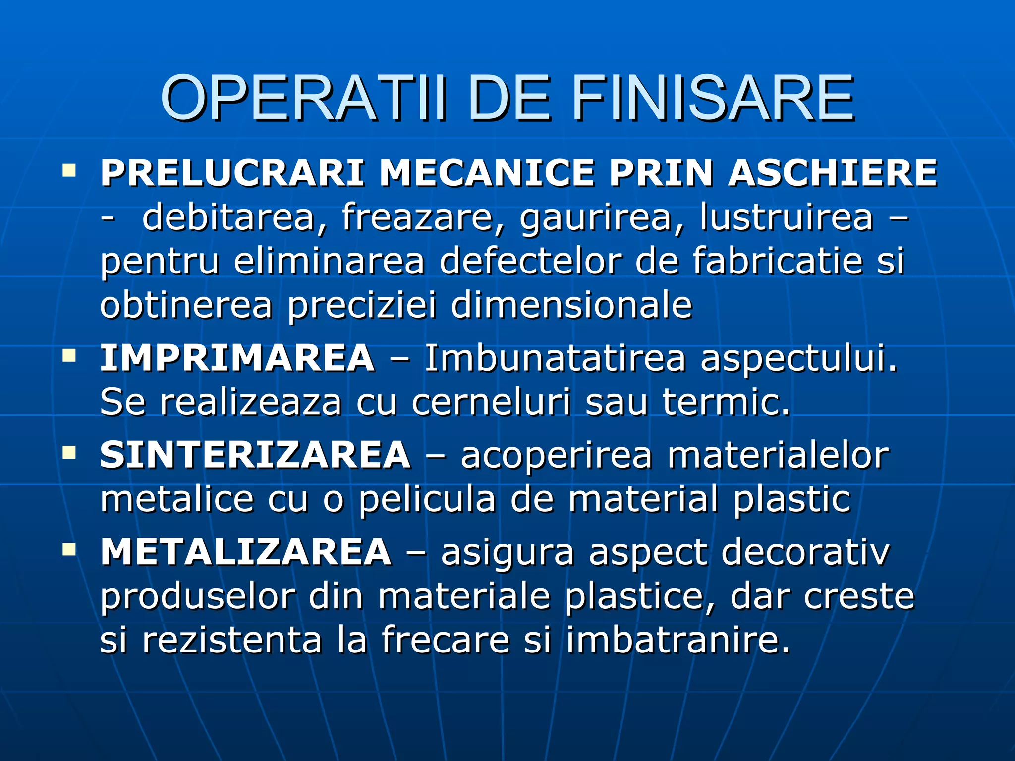 Produsul Realizareaproduselordinmaterialeplastice | PPT