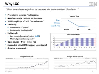 Realizing Linux Containers (LXC) | PPTX