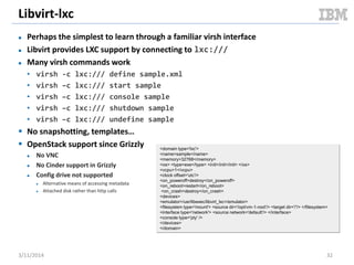 Realizing Linux Containers (LXC) | PPTX