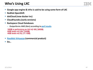 Realizing Linux Containers (LXC) | PPTX
