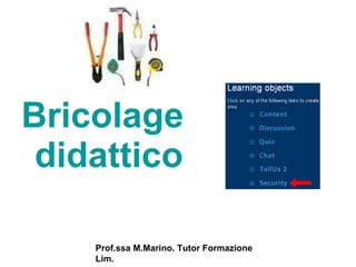 [object Object],Prof.ssa M.Marino. Tutor Formazione Lim. 