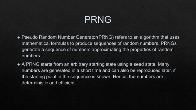Real life application of Random Number Generator algorithm.pptx